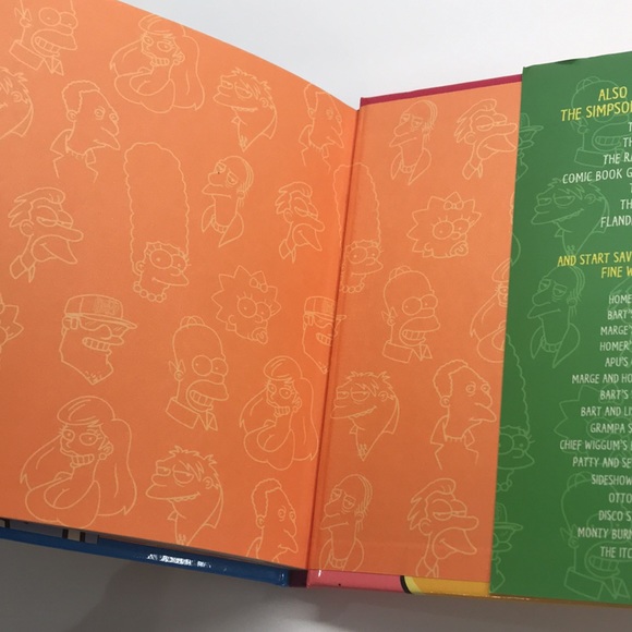 Rare The Book Of Moe From The Simpsons Library Of Wisdom Hardcover 2008 Edition - Picture 8 of 12